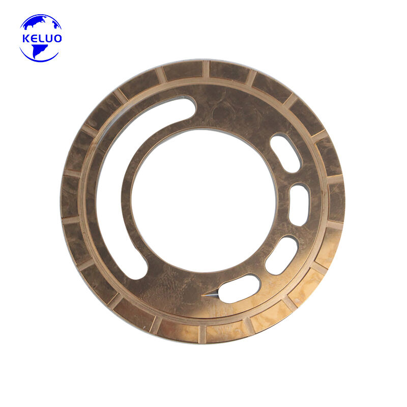 Hydraulic Motors Spare Part PVE35 Valve Plate Compatible with excavator loader and crane
