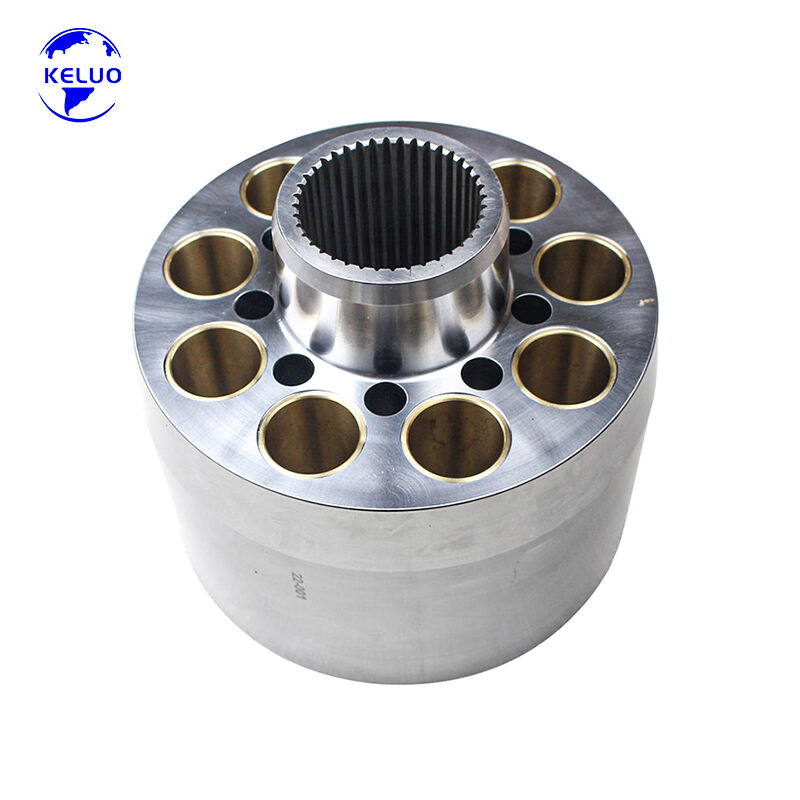 Хидравличен плушен насос за земеделски и минни трактори Резервни части SPV27 Блок на цилиндъра