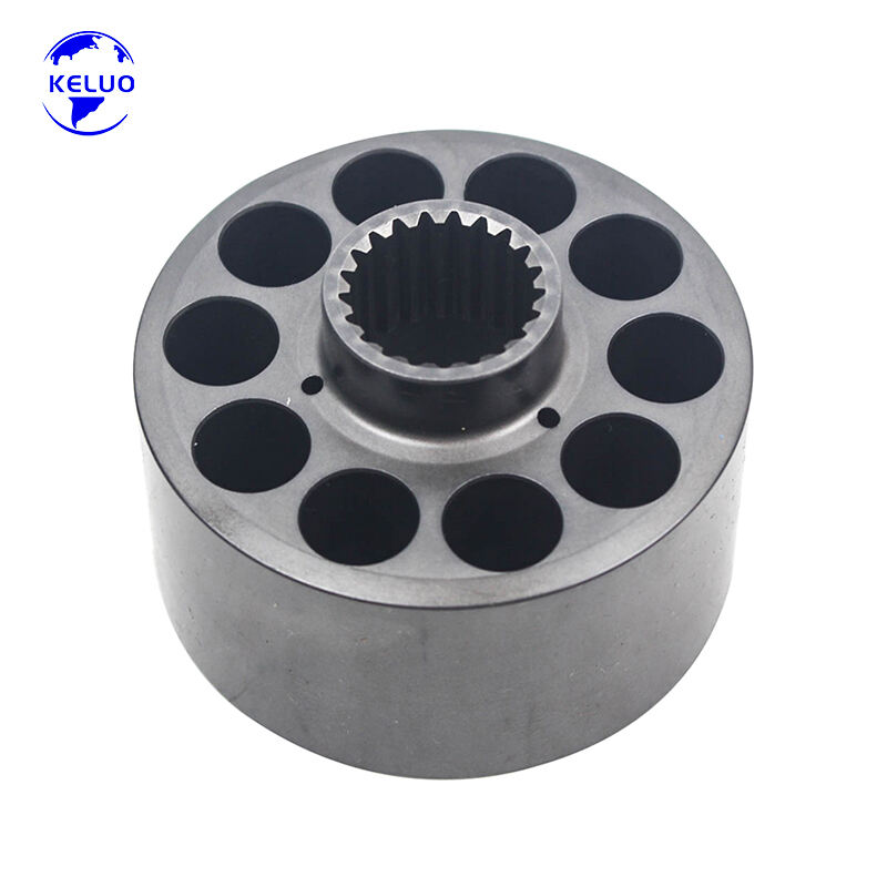 Wholesale Mini Excavator Hydraulic Pump Spare Part Barrel Cylinder Block SPVD2-17 