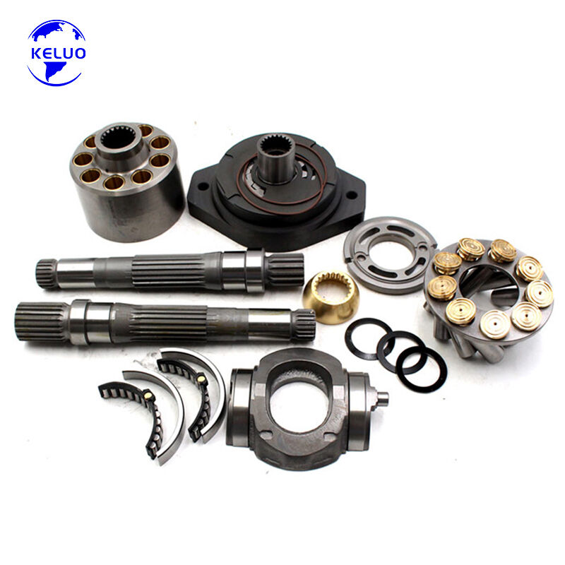 Cuidbhunadh Coisitheachta A4VG56, Cuidne Sealadh Coisiúcháin Iomláin, Pláta Coinneamhach, Bloic Silín, Pláta Válach, Pistin, Swash