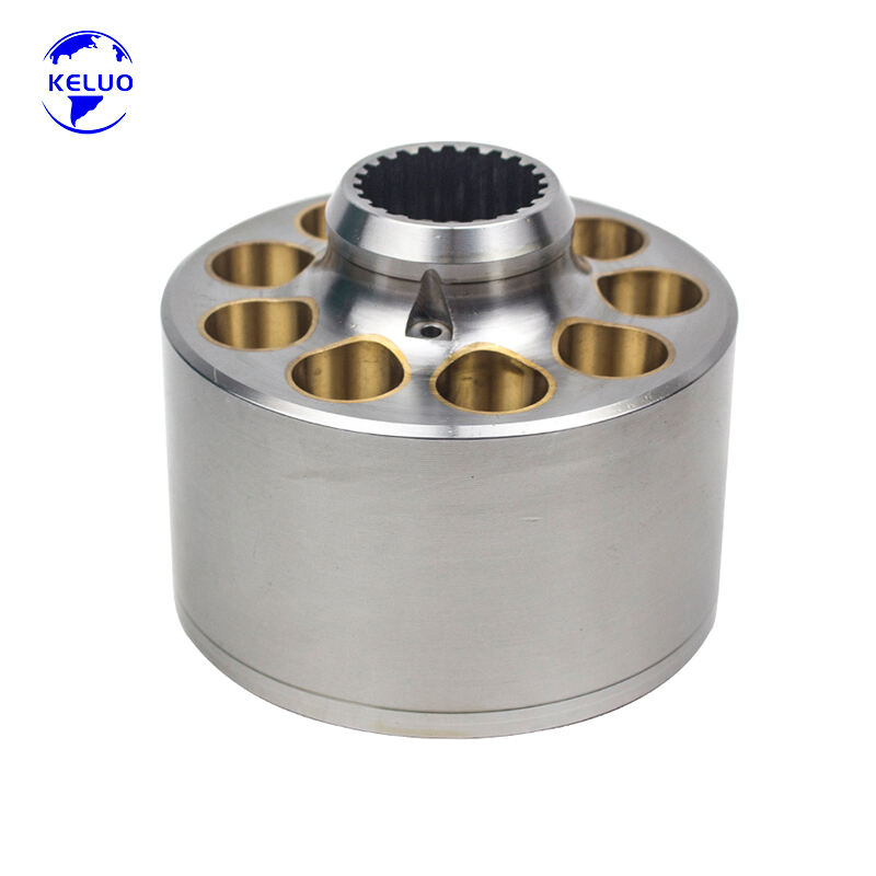 PC200-6 Hydraulikpumpe Zylinderblock Ersatz Hauptpumpe für Bagger Originalteile