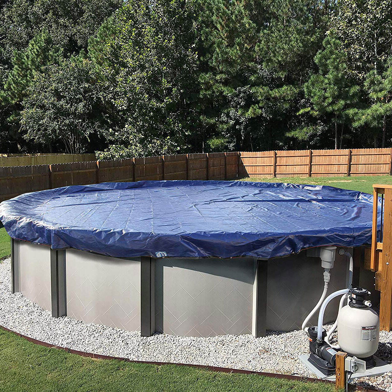 Premium Round Pool Covers for Protection | The Blue Ocean Group