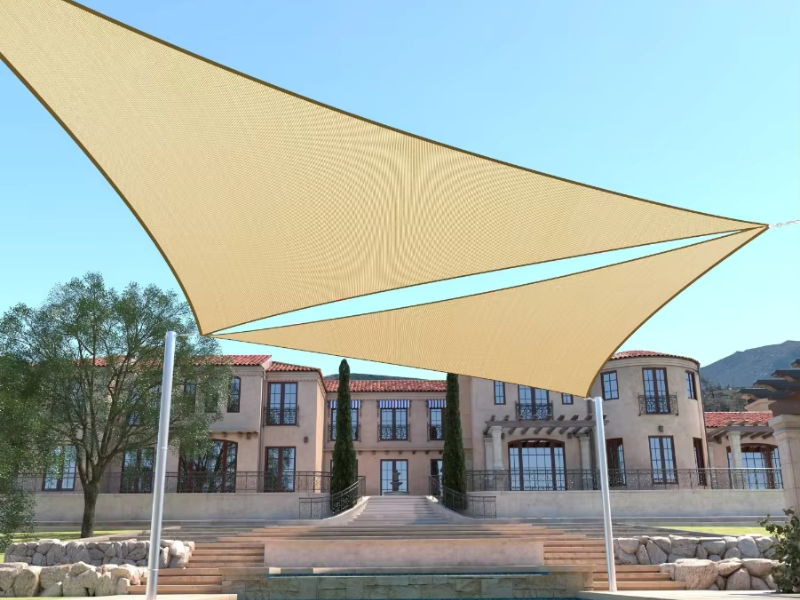 Triangular Sun Shade Sail: Style and Function