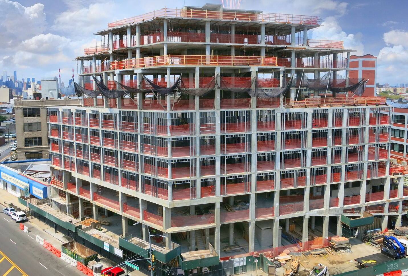 Барилгын аюулгүй бөмбөглөг тор: Ажилчид болон барилгын талбайг хамгаалах