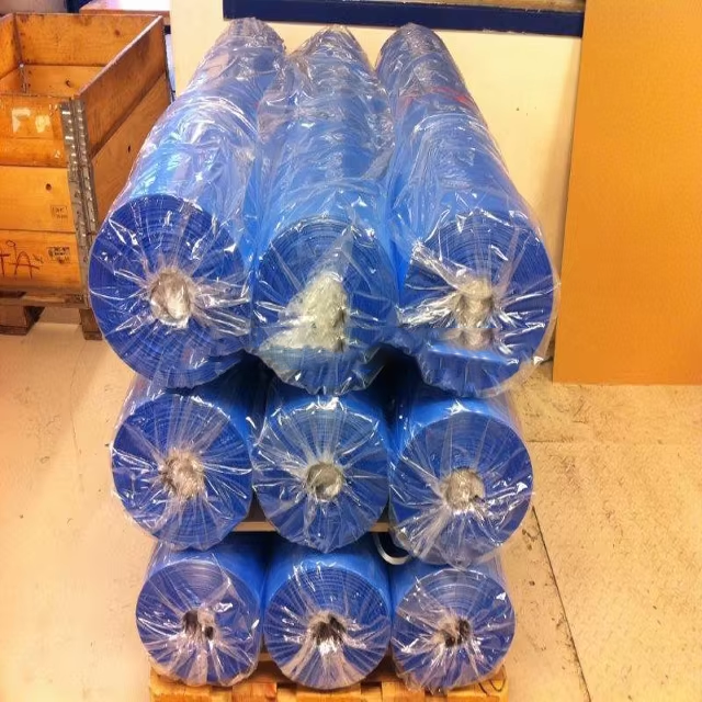 lona de 15x6m Recubierta de PVC Impermeable Resistente a los UV para Cubrir Pacas de Heno Estilo Liso para Personalización