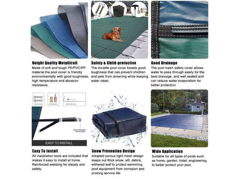 Rectangle Pool Cover vs. Round: A Comparative Study