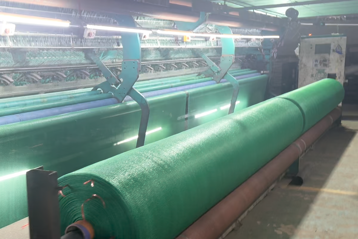 Les coulisses : l'artisanat de 12 ans de Blue Ocean dans la production de filets d'ombrage et de filets de chantier