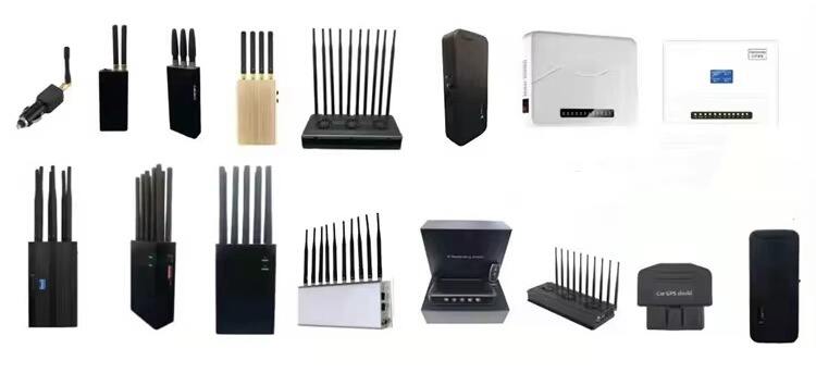 Block 50meters Desktop High power 120W 12 Antennas Cell Phone Signal 2G 3G 4G 5G WiFi GPS Mobile Signal Detector supplier