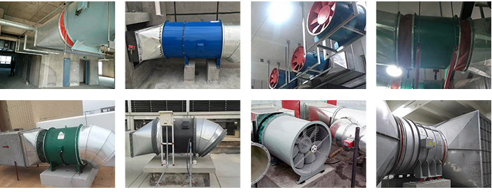 GXF Mixed Flow Fan  manufacture