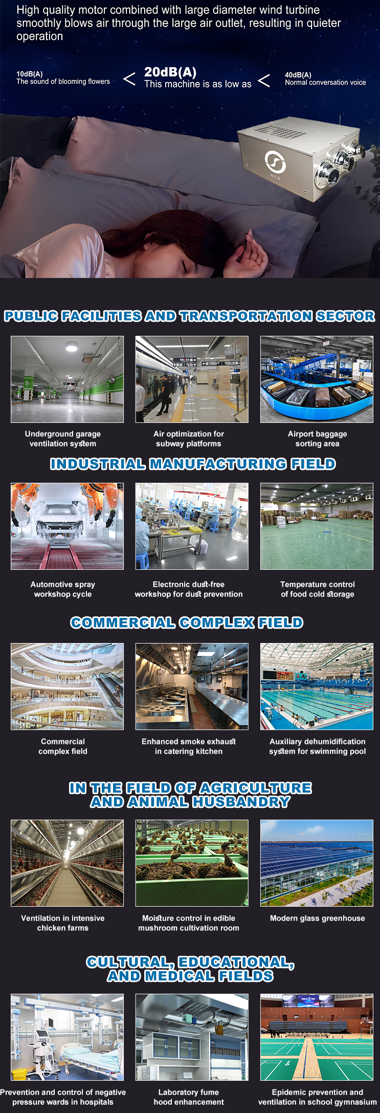 YDF Series Induction Fan - Jet Fan factory