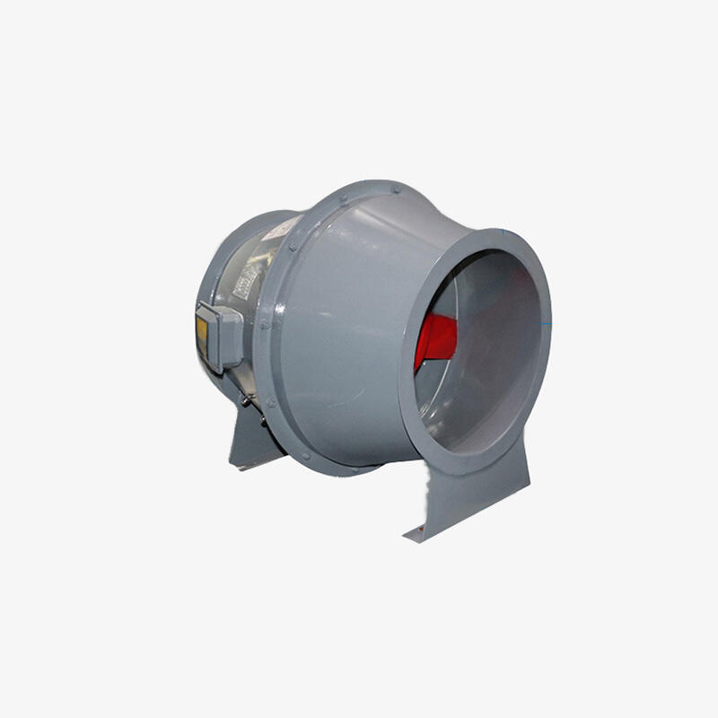 Nagnuti strujni ventilator