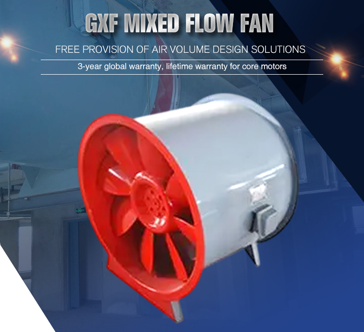 GXF Mixed Flow Fan  details