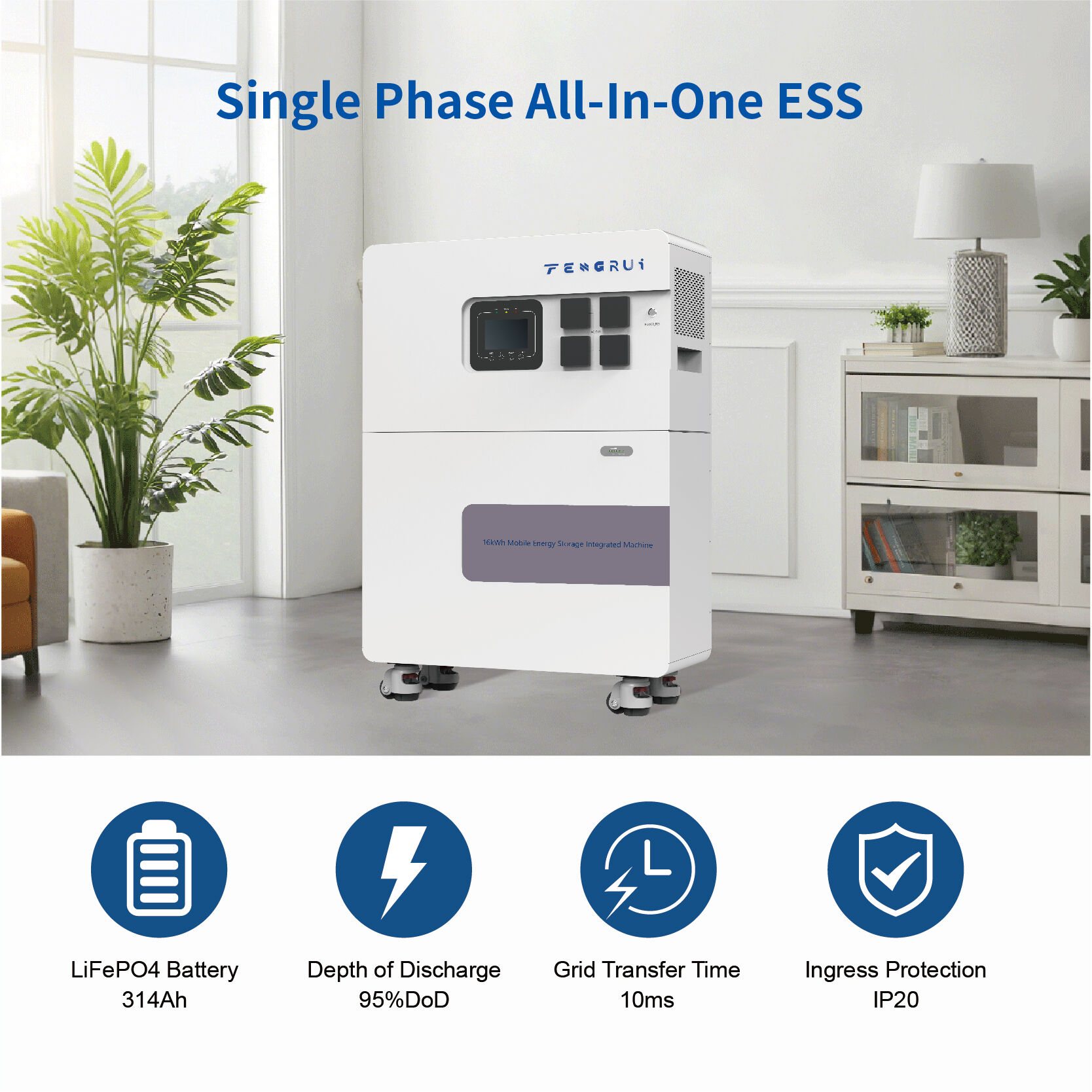 필요한 주거용 에너지 저장 시스템의 용량은 얼마인가?