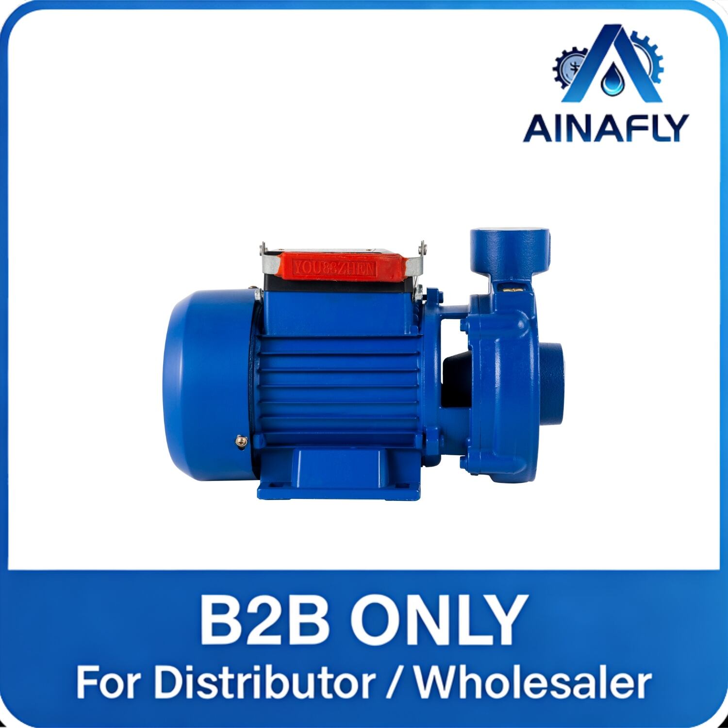 AINAFLY DK Series Land Centrifugal Pump – Heavy Duty, Energy Efficient & Self-Priming for Agricultural, Construction & Industrial Use