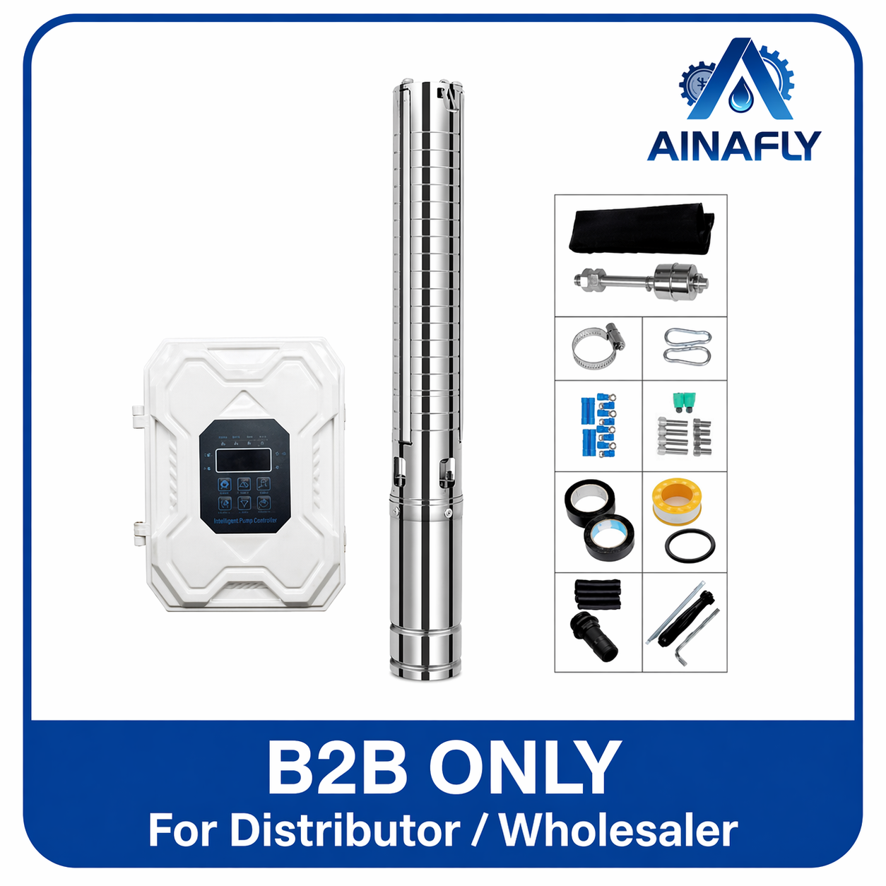 4PSS кооз челик күн энергиясы менен иштеген терең скважина сууга батырылган насосу скважина суу менен камсыз кылуу жана айыл чарба суу менен камсыз кылуу үчүн DC офф-грит суу насосу