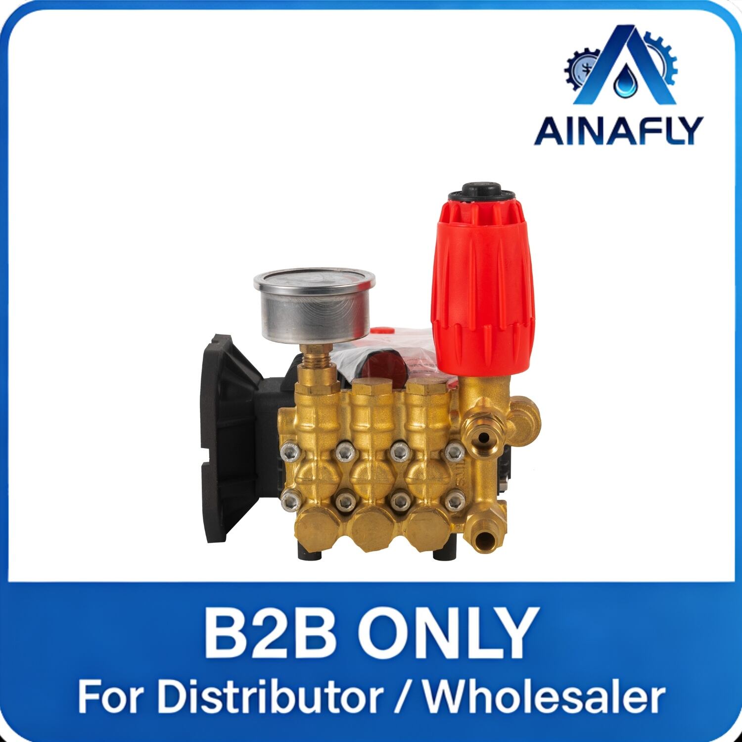 High Pressure Industrial Plunger Pump for Water Cleaning Irrigation System with Long Service Life