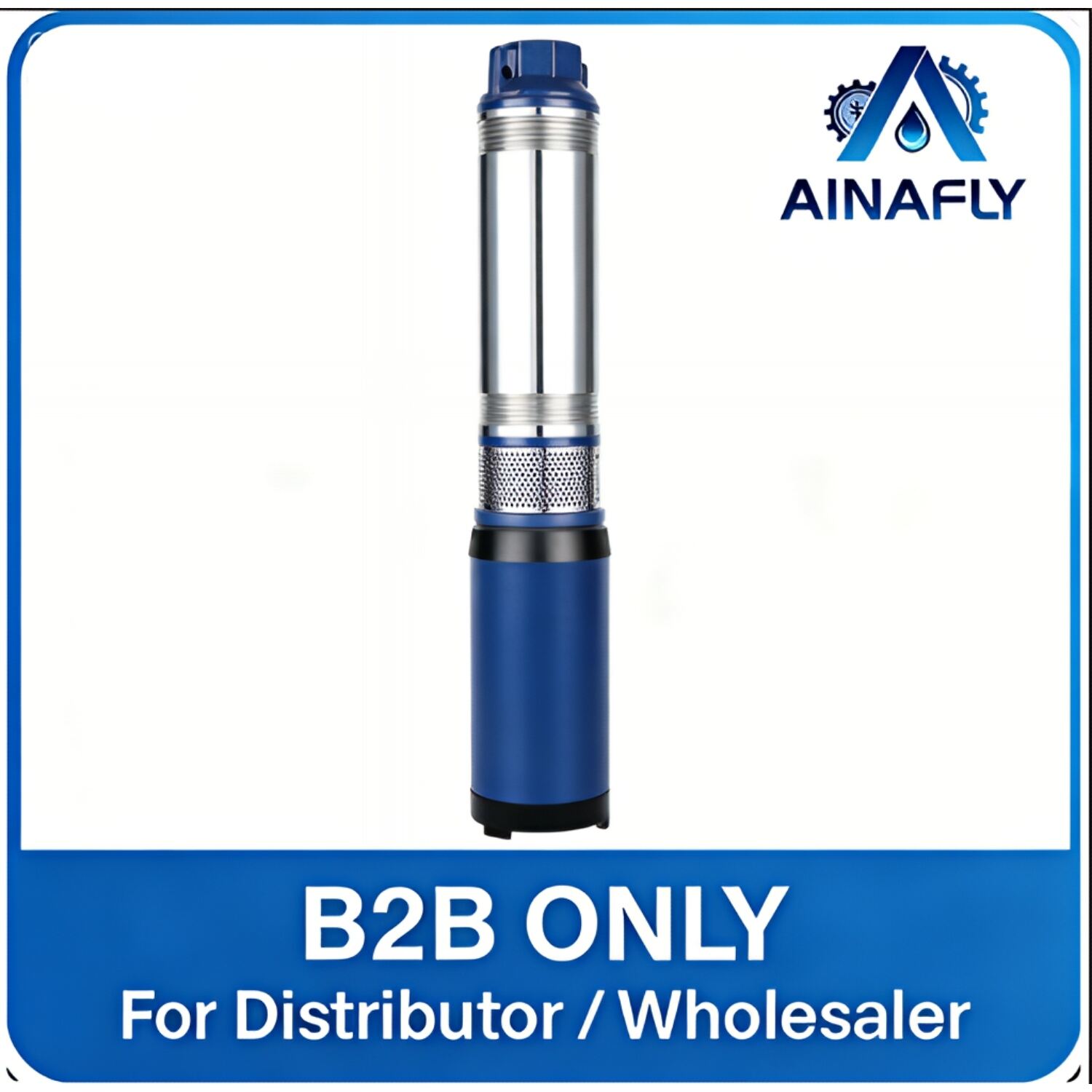 DC Solar Submersible Pump for Deep Well and Farm Irrigation Renewable Energy Water Pump