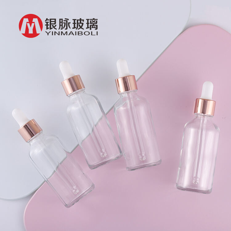 Wholesale Essential Oil Skin Care Massage Oil Glass Dropper Bottle 5ml 10ml 15ml 20ml 30ml 50ml 100ml