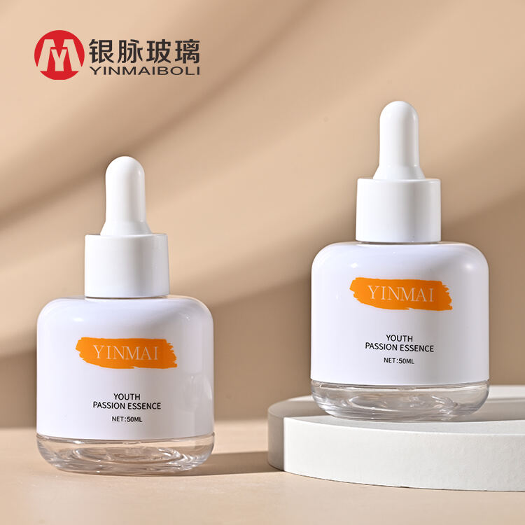 Hot Sale Factory Wholesale Price 30ml Empty Essential Oil plastic Dropper Bottle For Skincare Packaging