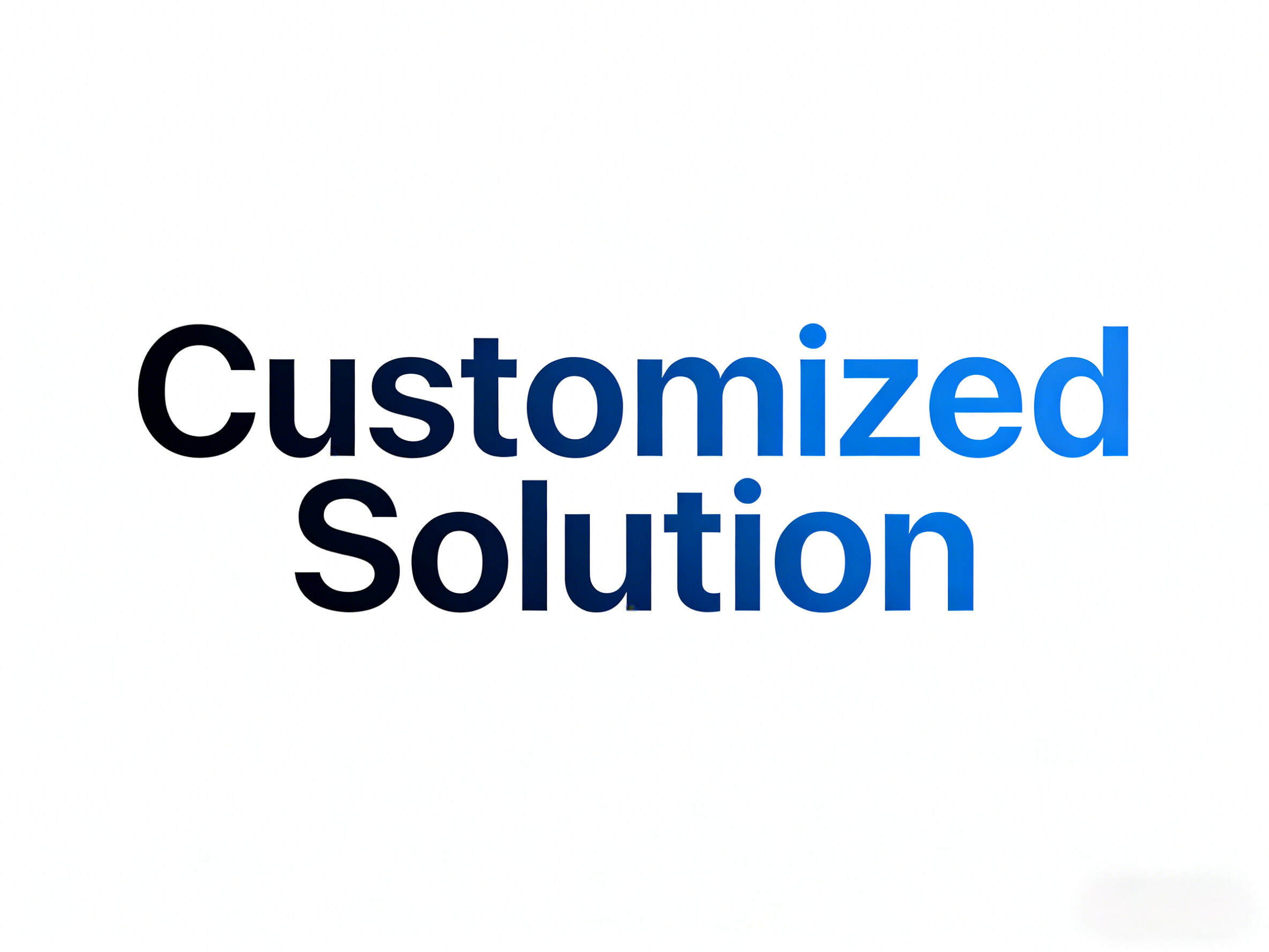 Customized Solution Follow-Up