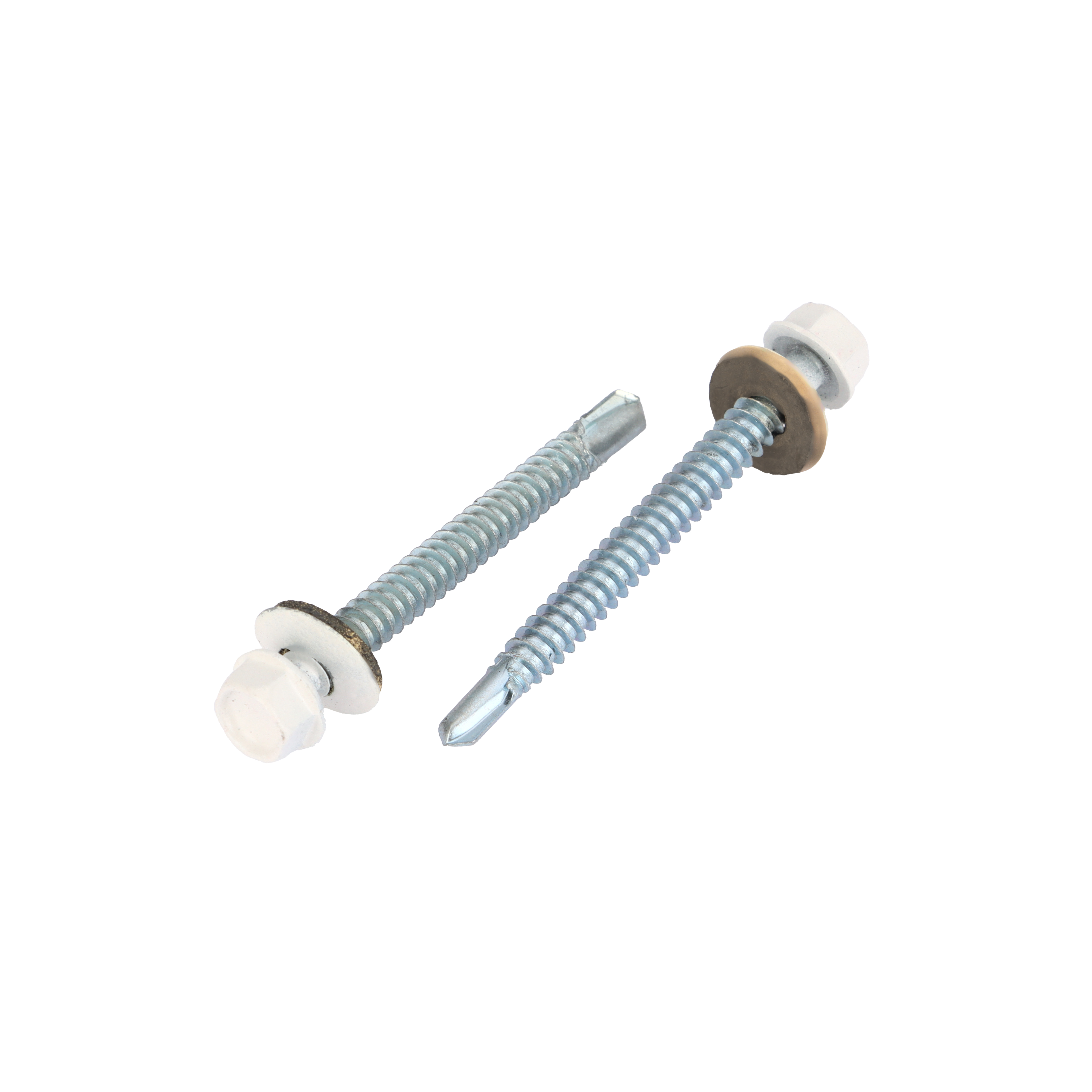 Hex Head Self-Drilling Screw with Powder Coating