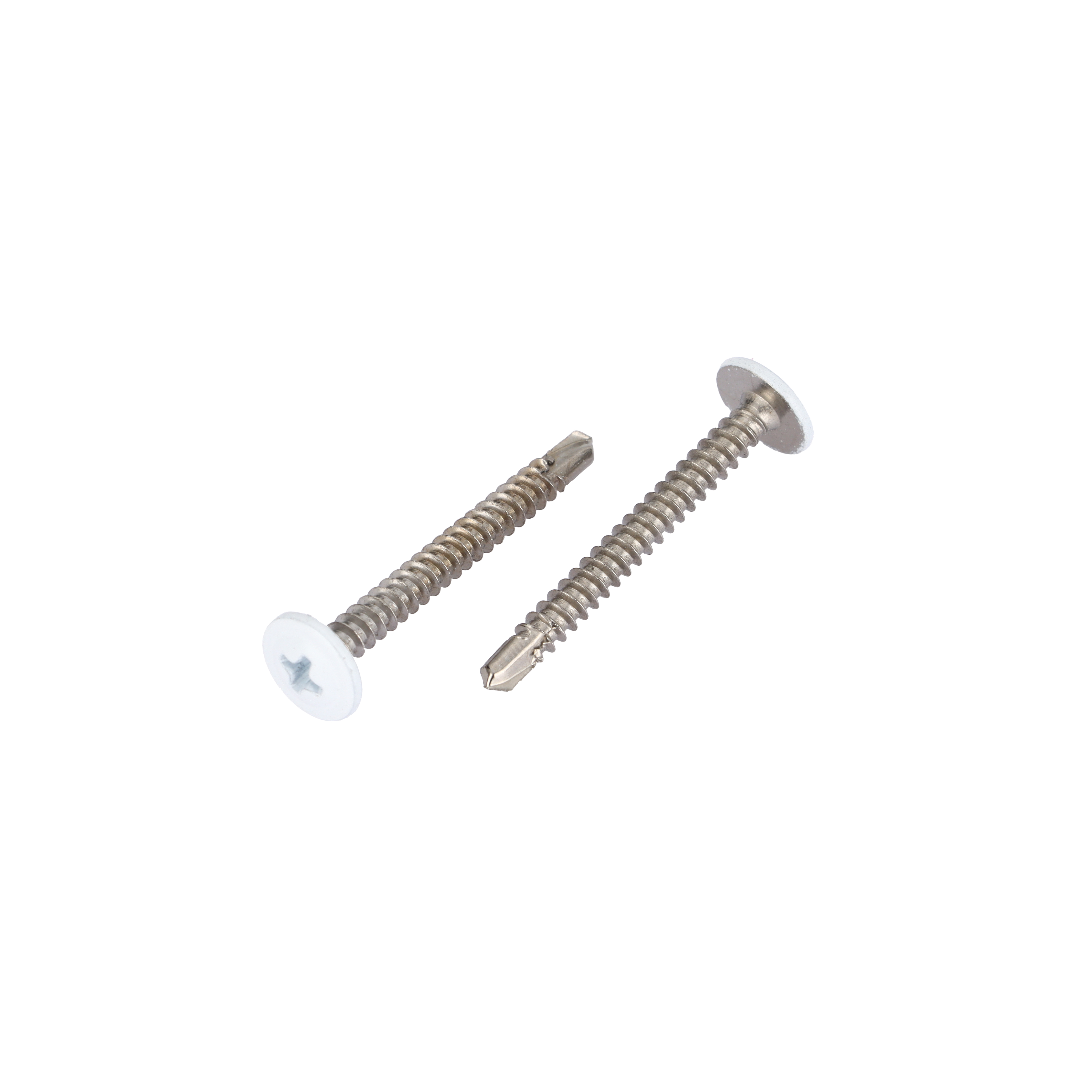 410ウォッシャーヘッド自己切削ネジ、RAL 9010色