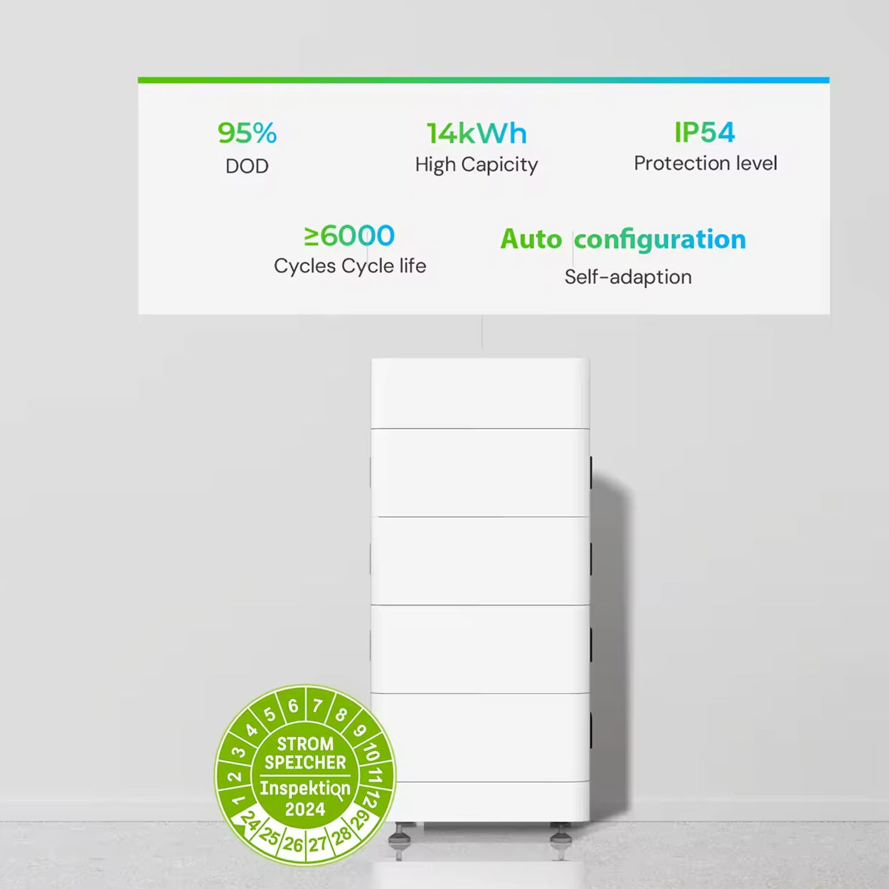 Sistema de Batería Residencial de Respuesta confiable para tu Hogar
