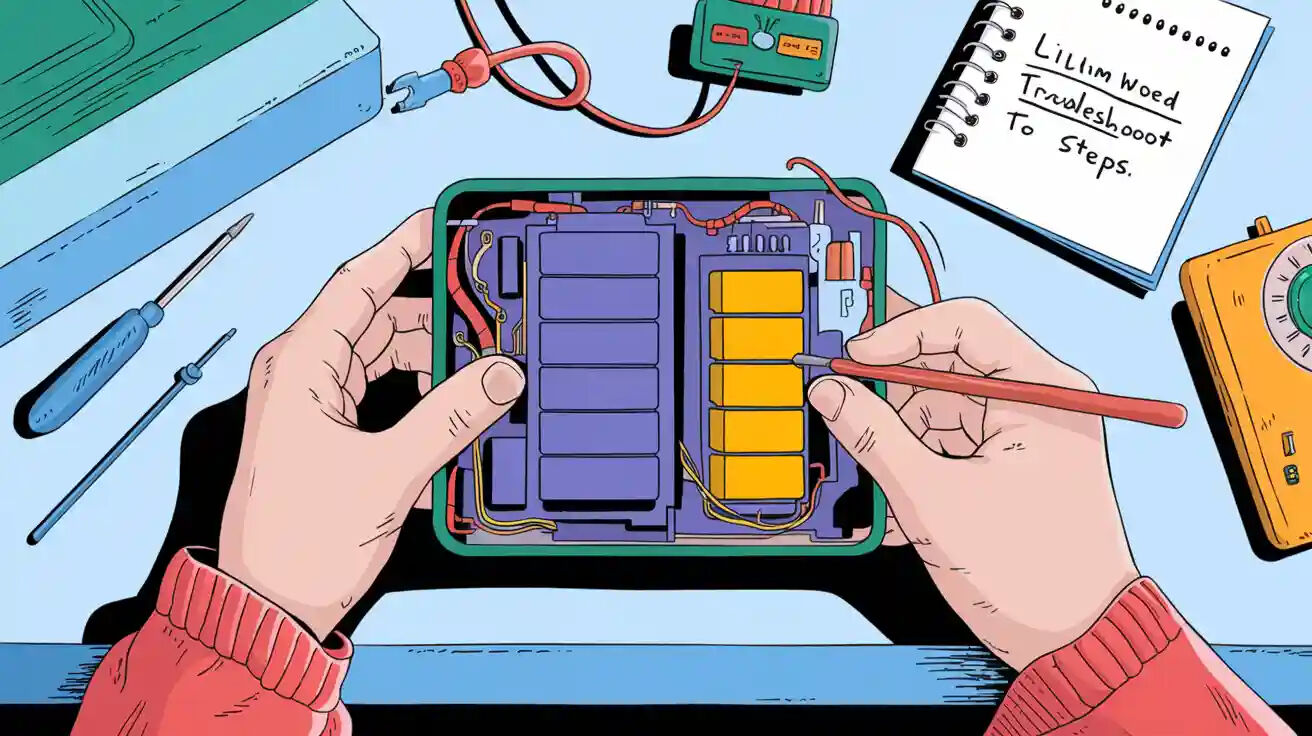 How to repair minor faults of battery packs?