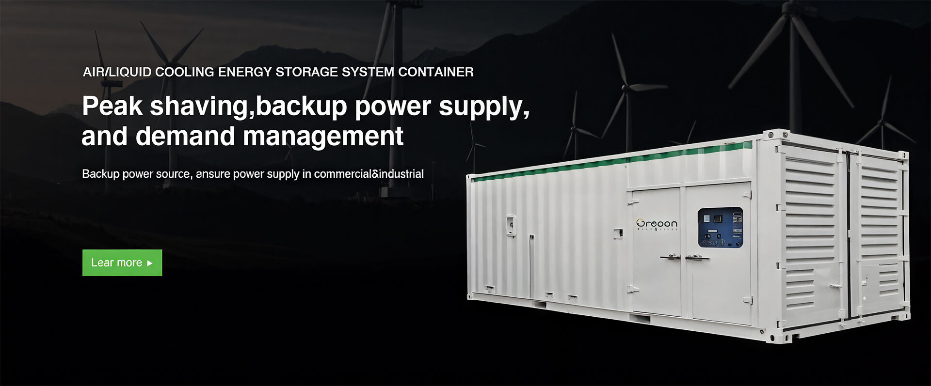 Backup power source, ensure power supply in commercial&industrial
