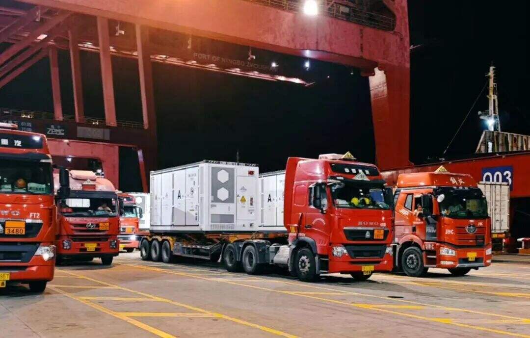 An industry first! Oregon(Shiyan)Amperex Technology's 6.25MWh 4-hour system successfully shipped to Europe