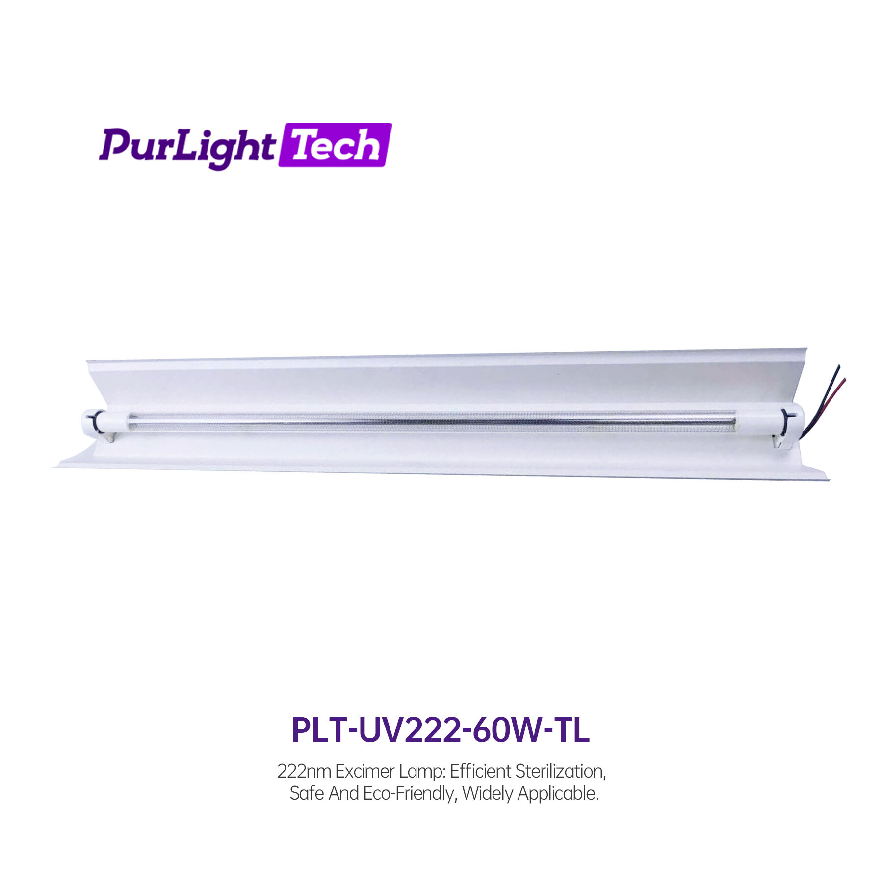 Lampe portable à Far UVC 222nm, lampe ultraviolette UV-C pour la stérilisation des pièces, lampe de désinfection UV