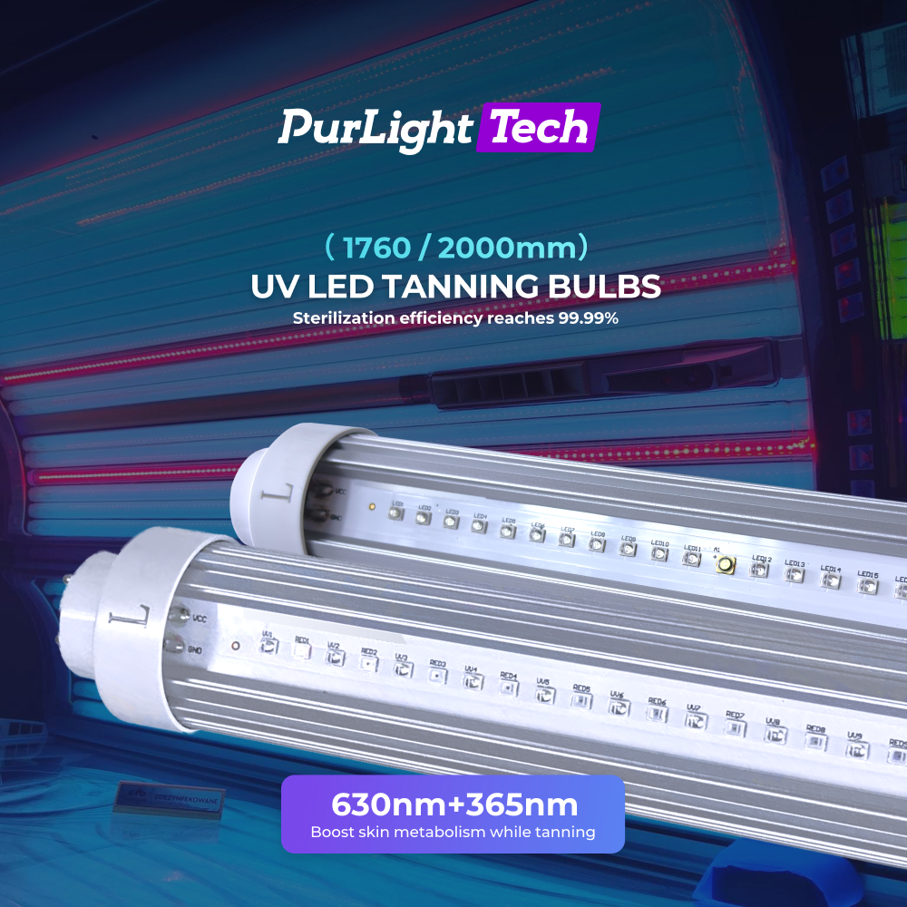 Uppgradera till UV LED-bronzingrör: Effektiv, säker och miljövänlig bronsing