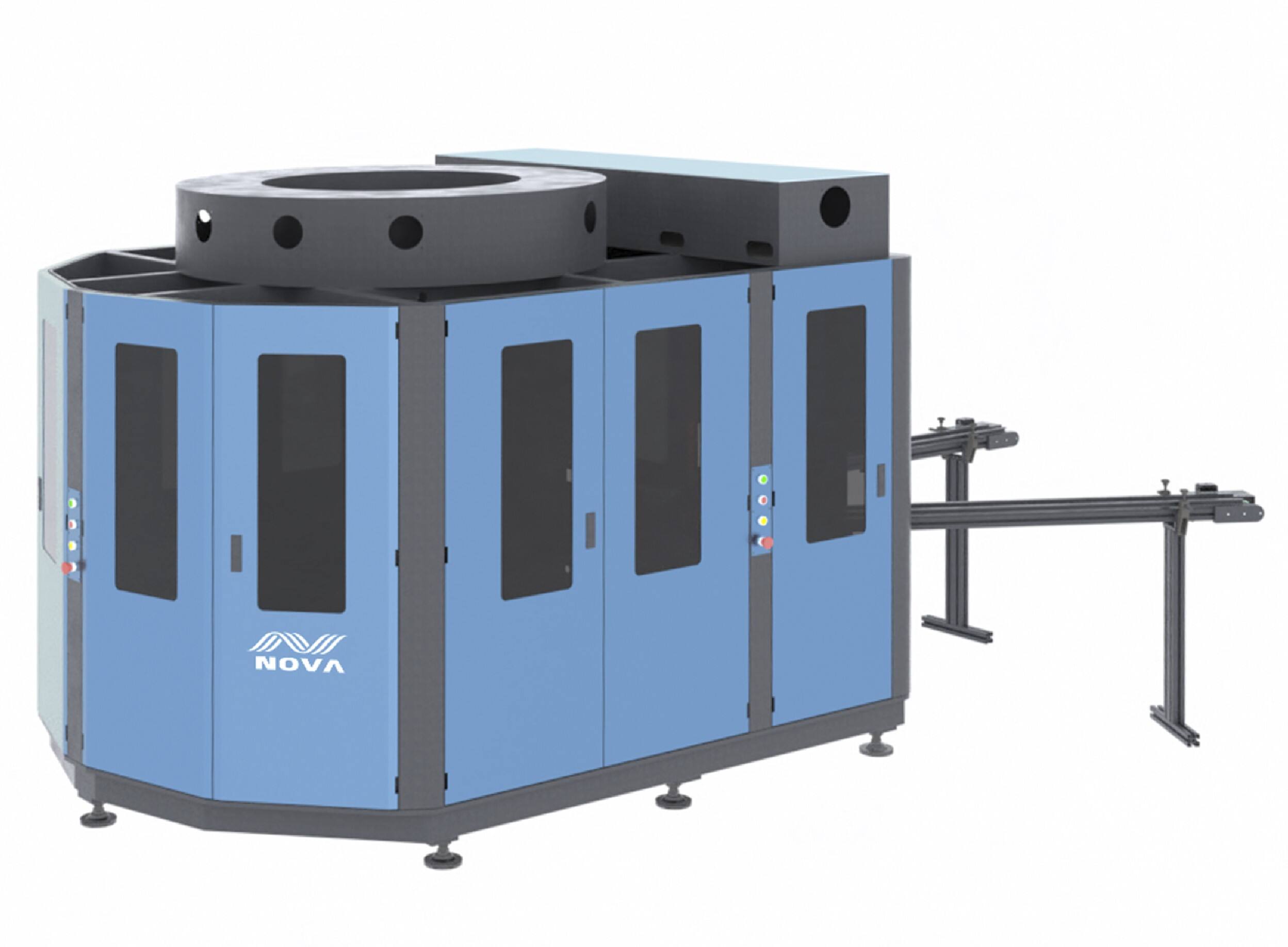 One pass rotary inkjet printer: save time, get quality
