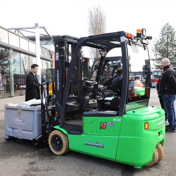 Longong Forklift Truck Logimat 2025 Trip: The Exhibition Is Over, Full, Chicago International Logistics Exhibition Promat 2025 Please Look Forward To!