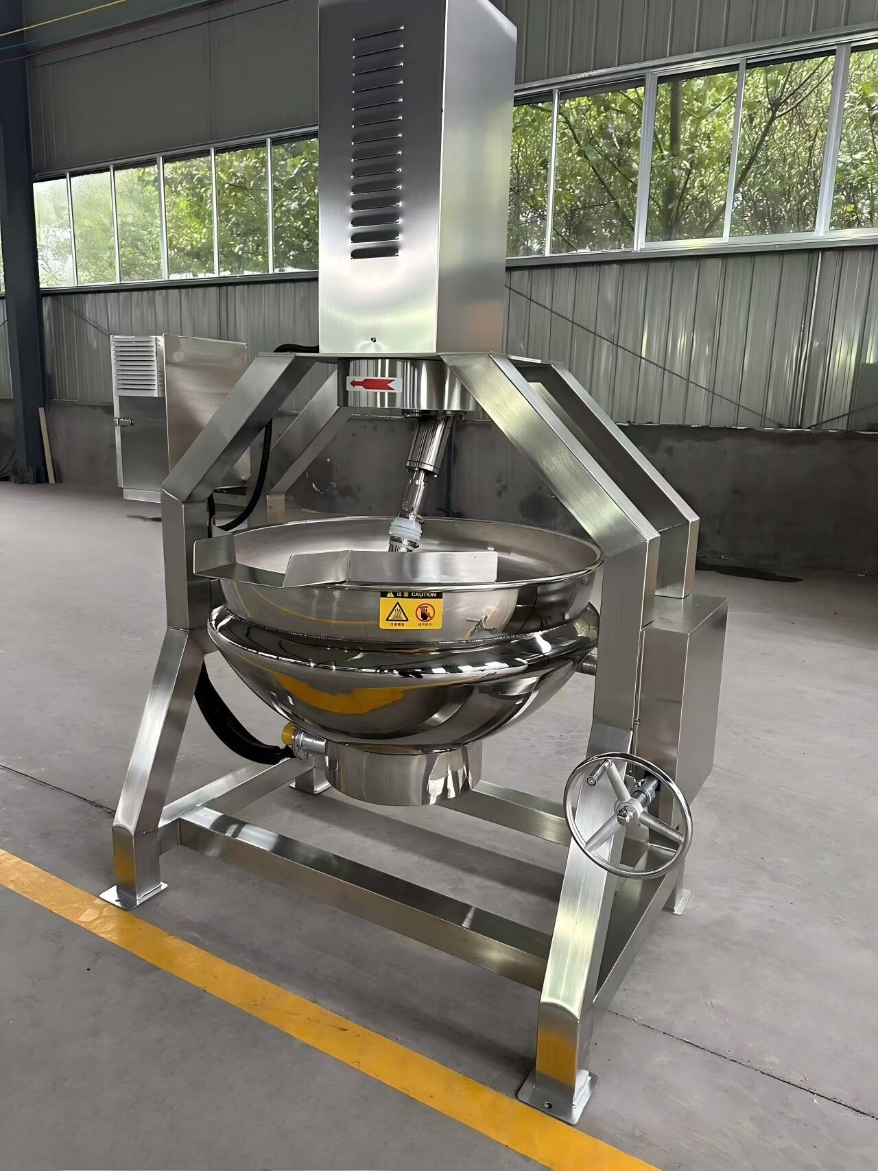 Large Industrial Cooking Pots : Planetary Mixing Kettles Eliminate Dead Zones & Ensure Uniformity