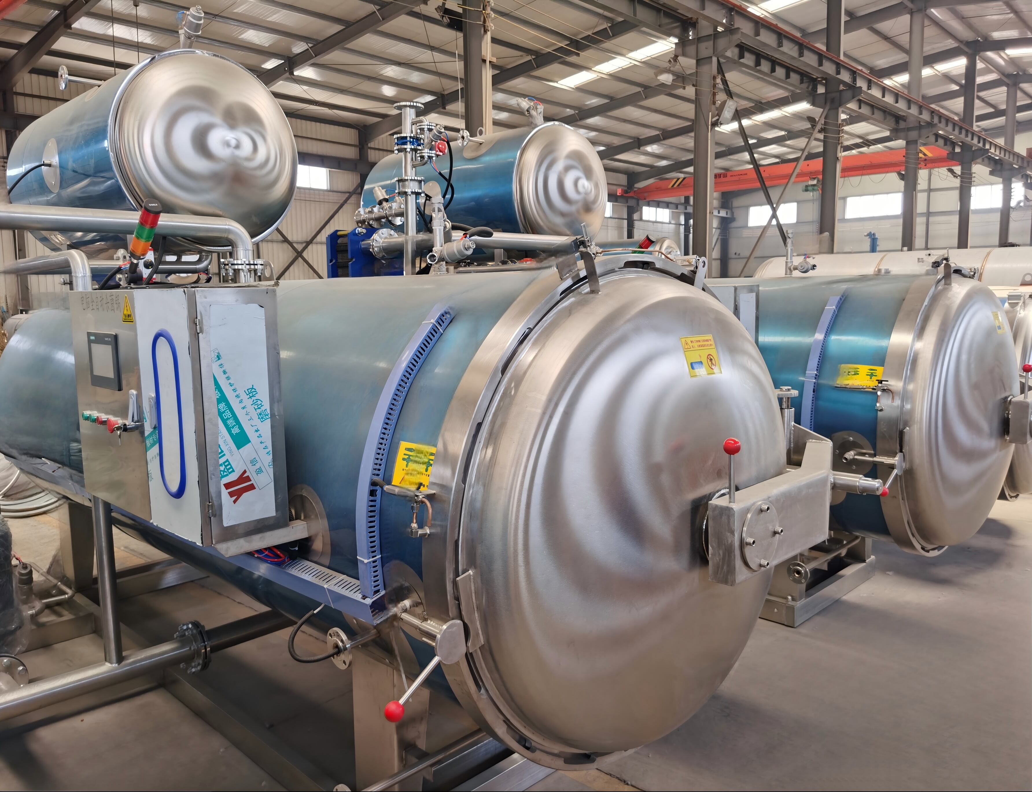 CookiMech Industrial Retort Machine – High-Pressure Sterilization for Safe Food Preservation