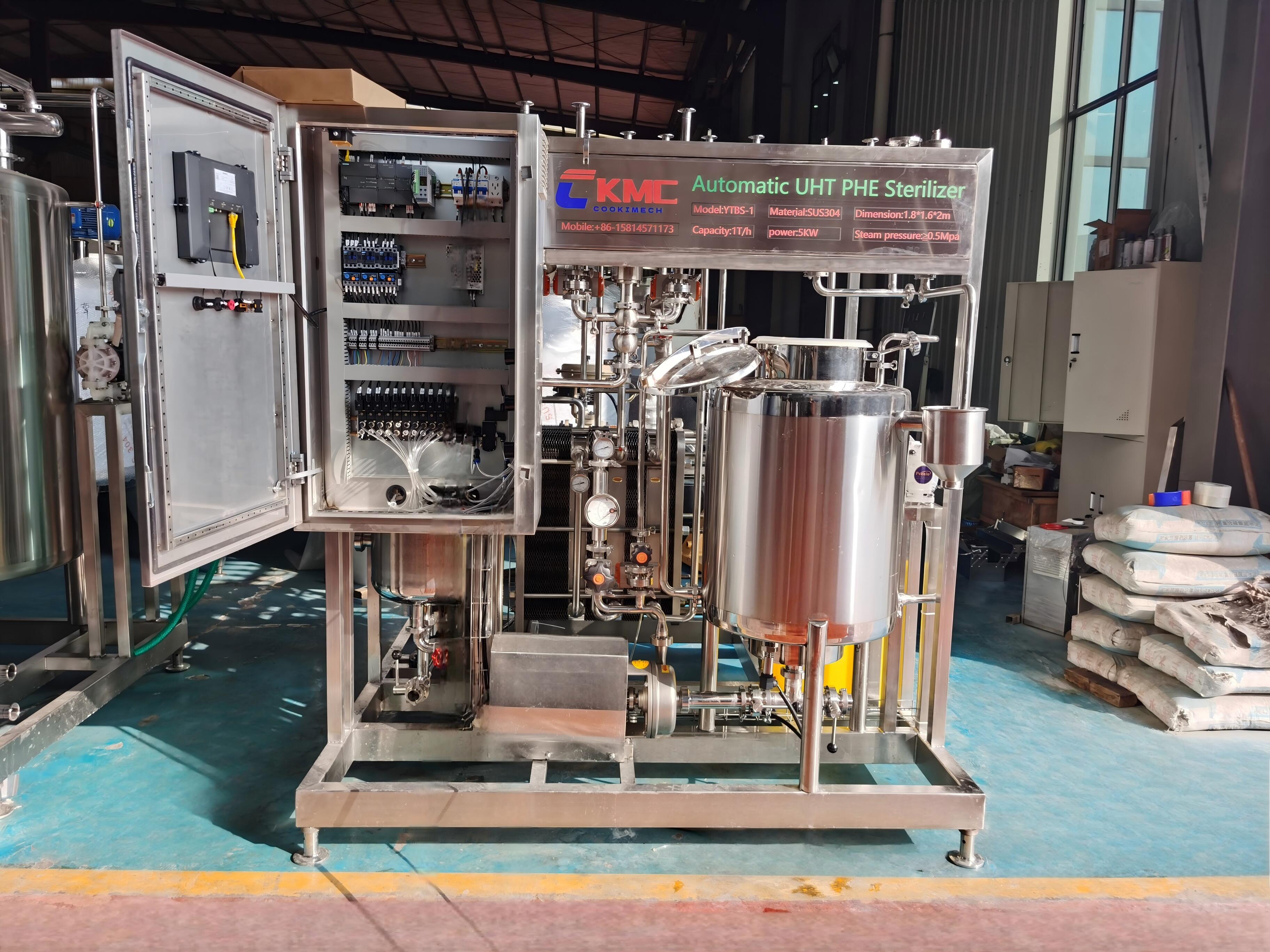 معدات معالجة يوتش - البسترة الفائقة للألبان والمشروبات