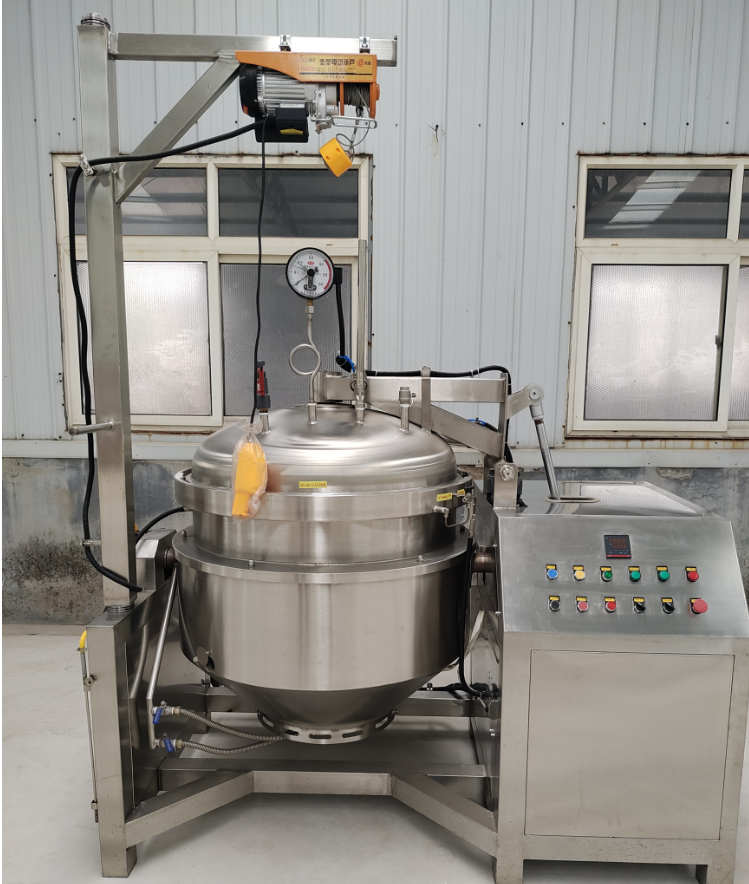 Industrial Cooking : Planetary Mixing Kettles Eliminate Dead Zones & Ensure Uniformity