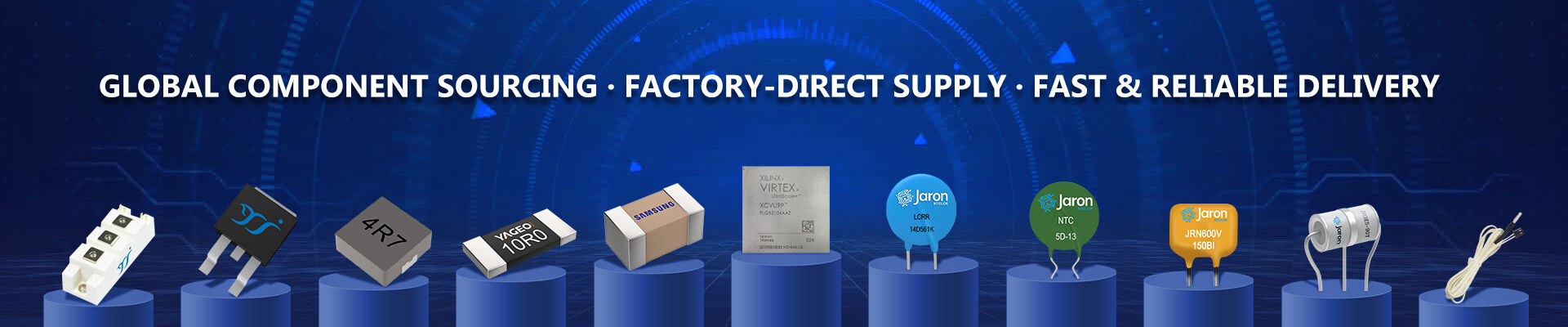 EMI/EMC Components, Discrete Devices & Temperature Sensors | Jaron NTCLCR