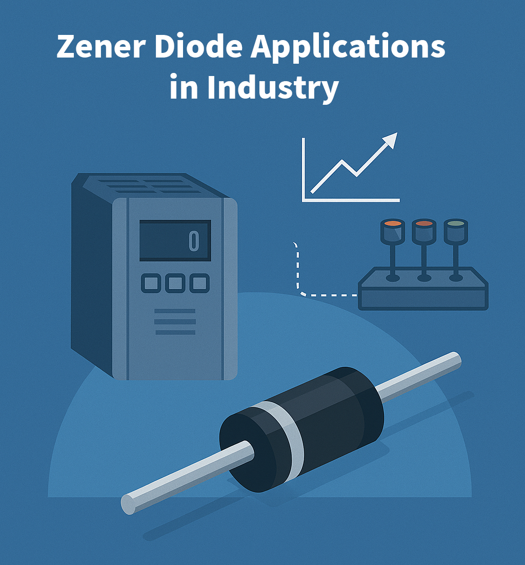 Selededd Voltedd yn Awtomateiddio Annibynnol: Achosion Defnyddio Zener Diodes