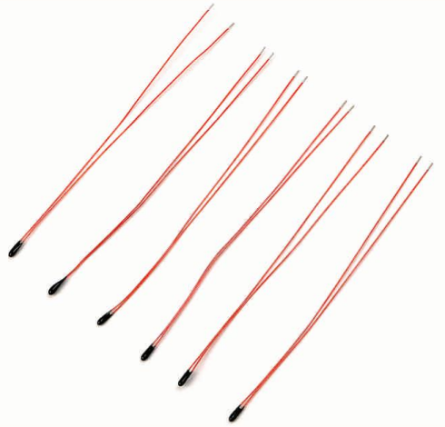 MF52B drop bead type enameled wire small precision NTC thermistor