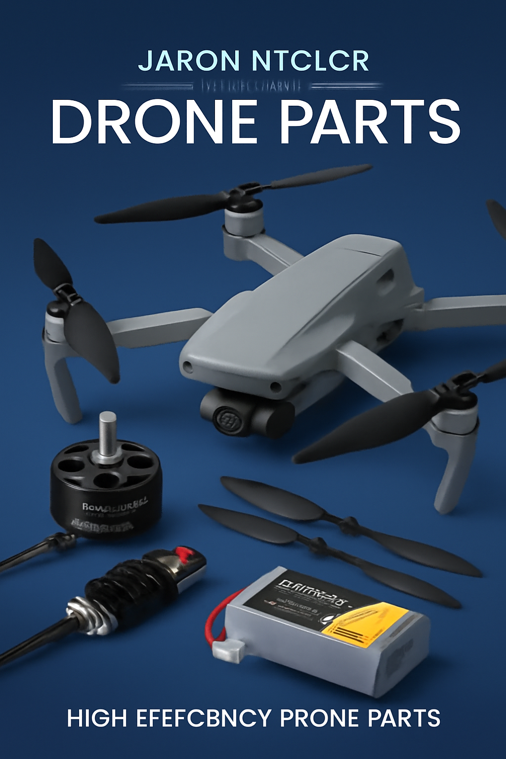 Piezas profesionales para drones para tus proyectos de aeronaves no tripuladas | Componentes confiables y de alto rendimiento