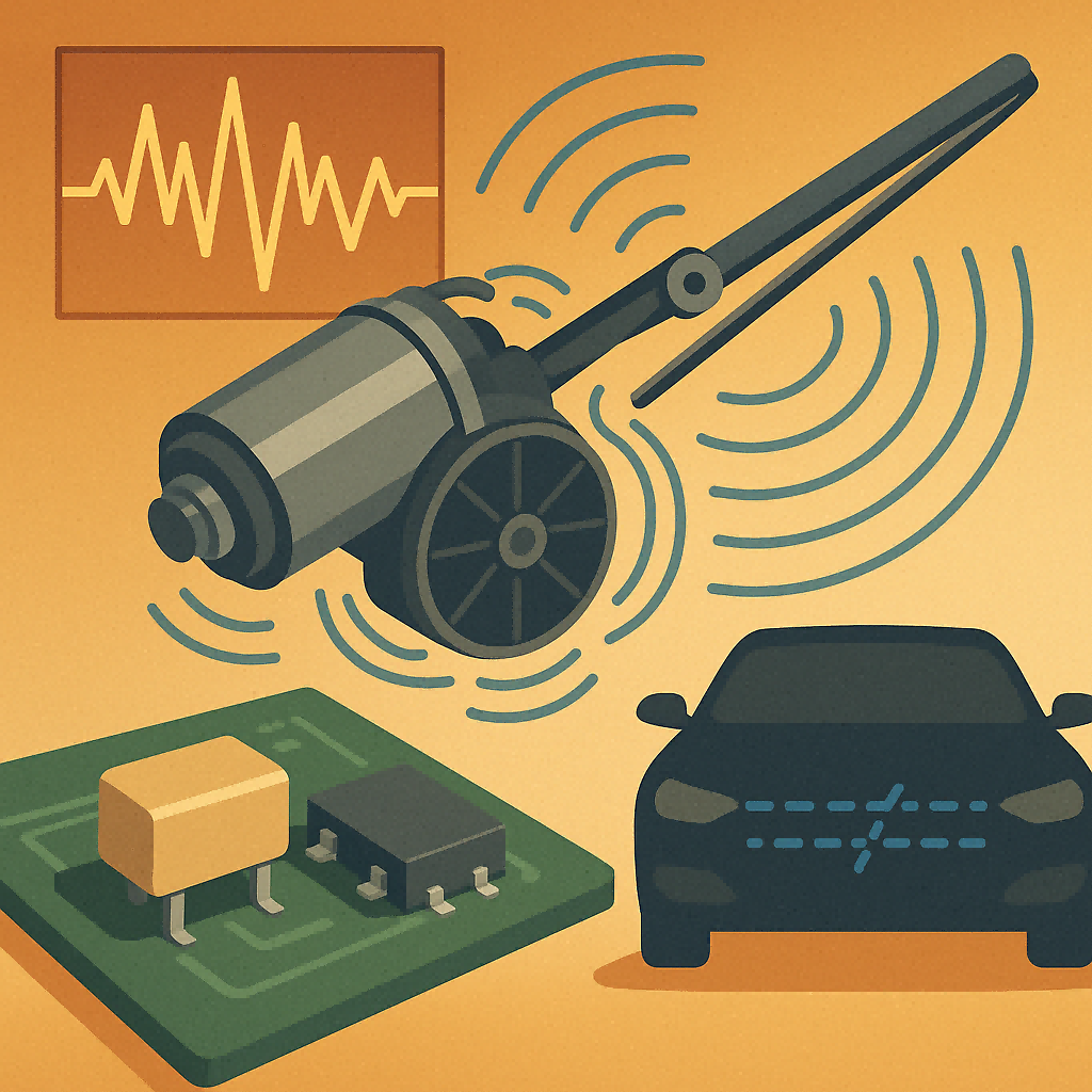 Оптимизация ЭМС для двигателей стеклоочистителей в компании Chengdu Huachuan Automotive