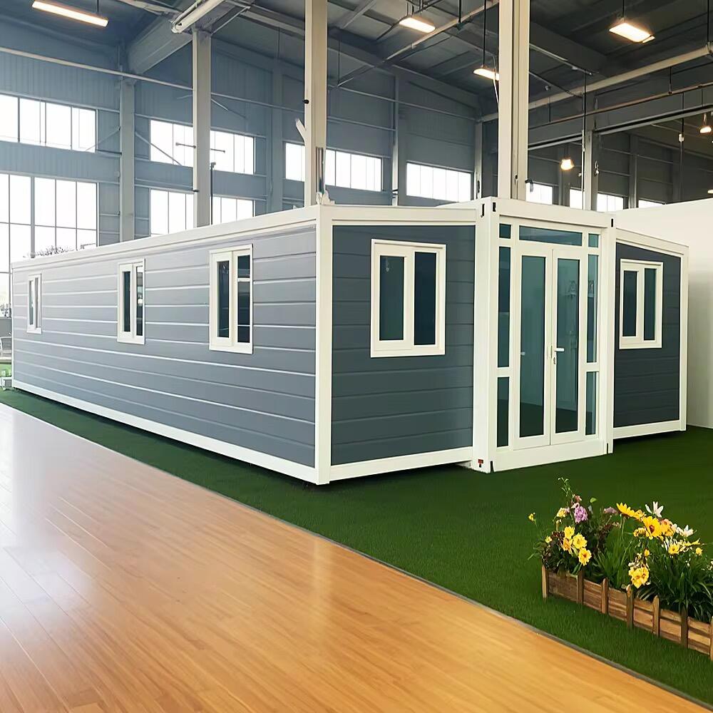 Advanced 40ft Expandable Container House Portable 3 Bedroom Steel Modular House Flat Pack For Living Use