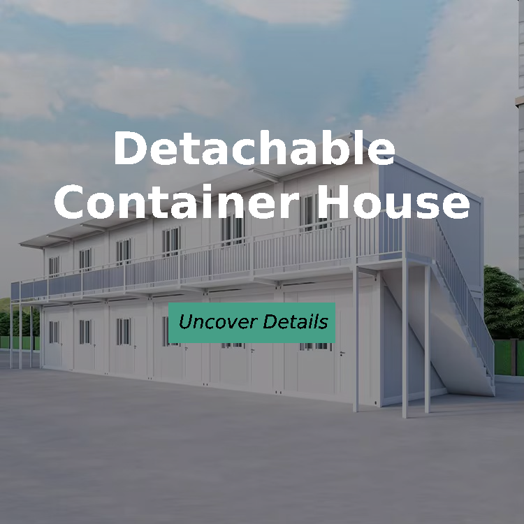 Detachable container house