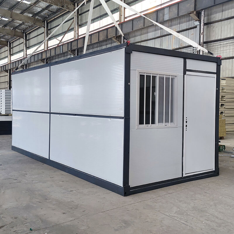 20ft Foldable Expandable Prefabricated Container House Folding House Movable Prefab Home