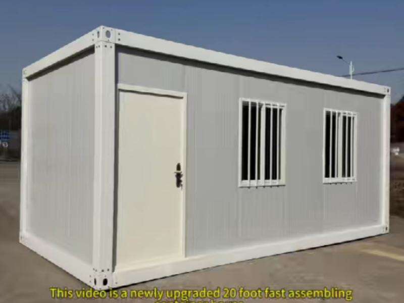 Video of the 6-meter direction door opening detachable container product
