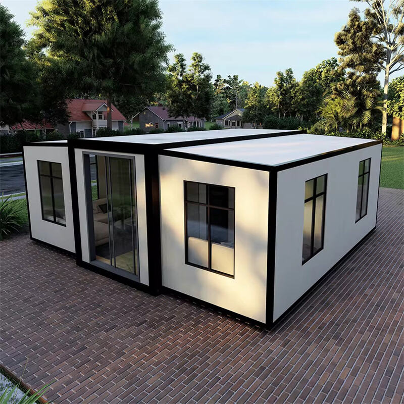 China manufactures movable container houses and easy-to-assemble expandable container houses