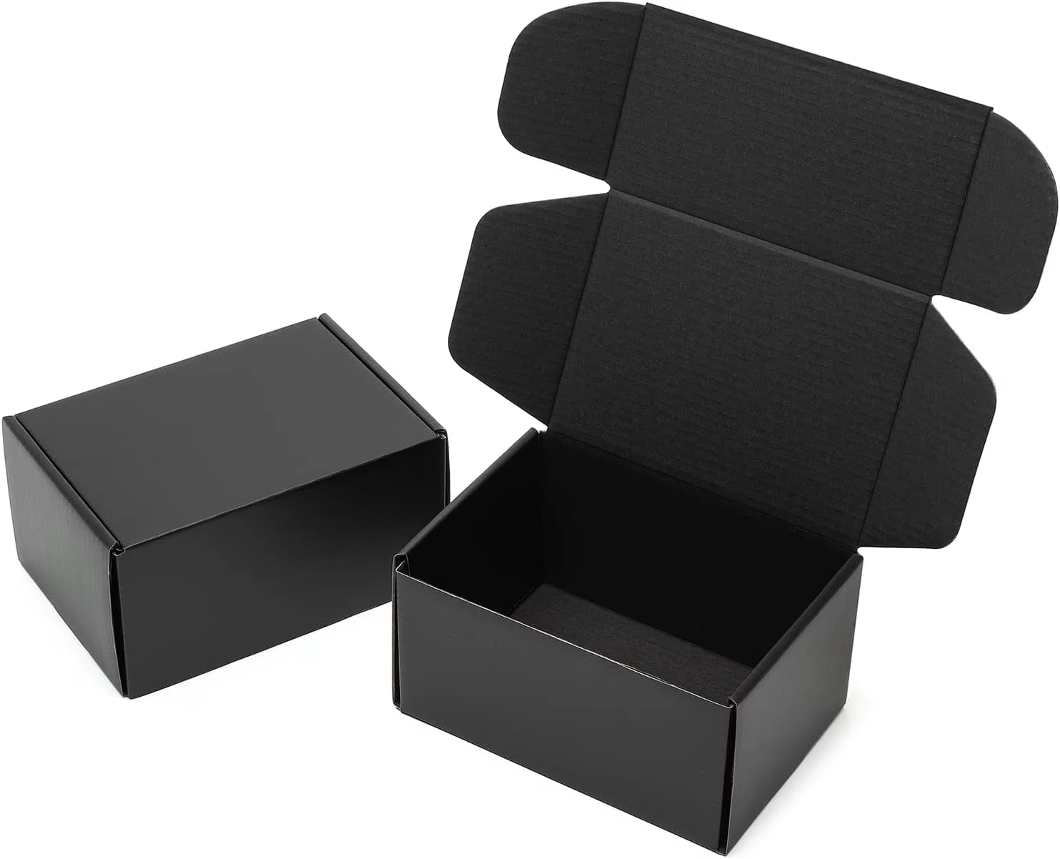 Corrugated Cardboard Mailing Box for Small Business Tab Locking Mailer for Packing Jewelry Ornament Gift Craft Packaging Box