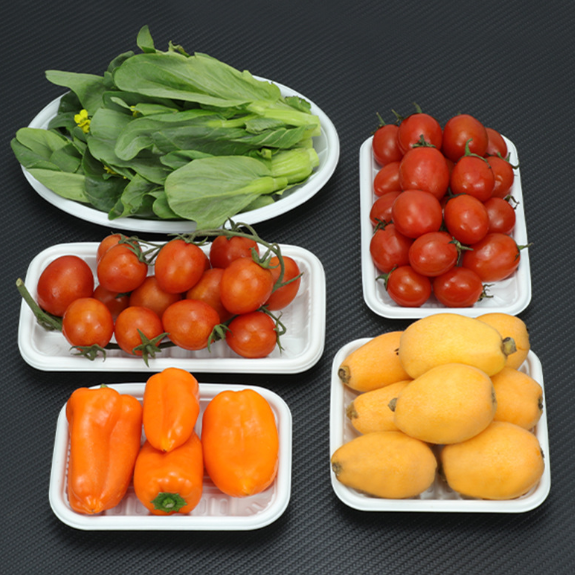 Bandeja de Plástico PP Inodora Premium para Mercados Globais